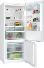 BOSCH  KGN76VWE0N Serie 4 Alttan Donduruculu Buzdolabı 186 x 75 cm Beyaz