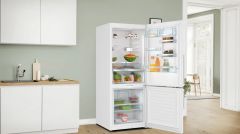 BOSCH KGP76AWC0N Serie 8 Alttan Donduruculu Buzdolabı 186 x 75 cm Beyaz