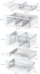 BOSCH  KGP76AIC0N Serie 8 Alttan Donduruculu Buzdolabı 186 x 75 cm Kolay temizlenebilir Inox