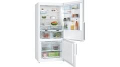 BOSCH KGN86CWE0N Serie 6 Alttan Donduruculu Buzdolabı 186 x 86 cm Beyaz