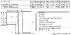 BOSCH KGN86CWE0N Serie 6 Alttan Donduruculu Buzdolabı 186 x 86 cm Beyaz