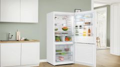 BOSCH Serie 8 Alttan Donduruculu Buzdolabı 186 x 86 cm Beyaz