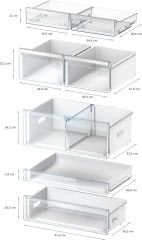 KGP86FIC0N Serie 8 Alttan Donduruculu Buzdolabı 186 x 86 cm Kolay temizlenebilir Inox