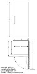 BOSCH GSV33VIE0N Solo Derin Dondurucu 176 x 60 cm Kolay temizlenebilir Inox