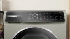 BOSCH  WQB245AXTR Serie 8 Isı Pompalı Kurutma Makinesi 9 kg Gümüş