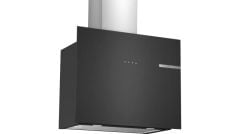 BOSCH  DWF65AJ60T Serie 4 Duvar Tipi Davlumbaz 60 cm Siyah Cam