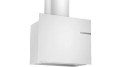 BOSCH DWF65AJ20T Serie 4 Duvar Tipi Davlumbaz 60 cm Beyaz Cam Yüzey