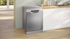 BOSCH  SMS4EKI62T Serie 6 Solo Bulaşık Makinesi 60 cm Kolay temizlenebilir Inox