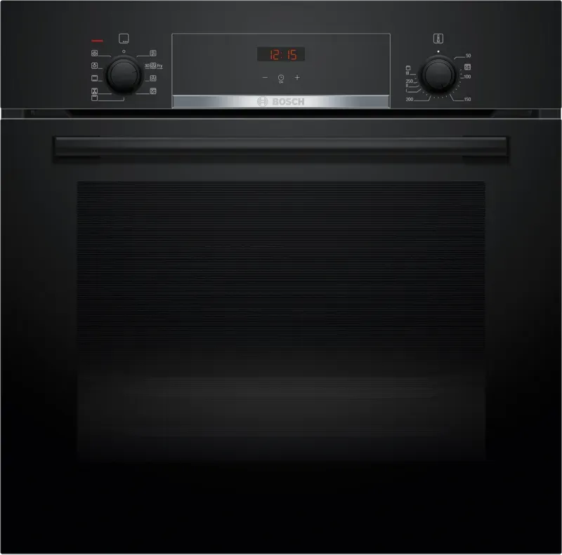 Bosch HIF534EB3T 66 L Buhar Destekli Ankastre Fırın Siyah