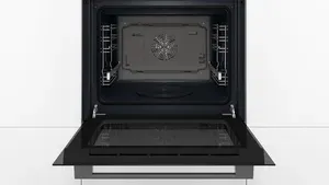Bosch HIF534EB3T 66 L Buhar Destekli Ankastre Fırın Siyah