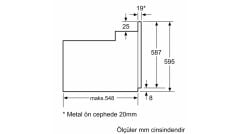 Bosch HBJ558YH5T 66 L Serie 6 Ankastre Fırın
