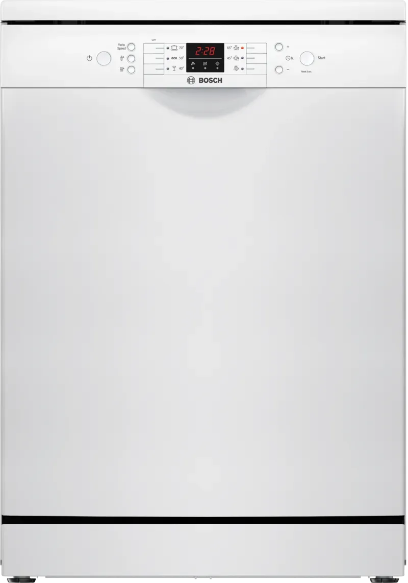 BOSCH SMS26DW00T Solo Bulaşık Makinesi 60 cm Beyaz