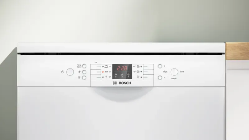 BOSCH SMS26DW00T Solo Bulaşık Makinesi 60 cm Beyaz