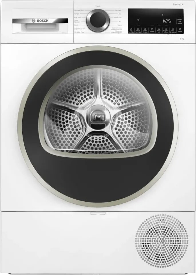 BOSCH WQA24201TR Serie 4 Isı Pompalı Kurutma Makinesi 9 kg Beyaz