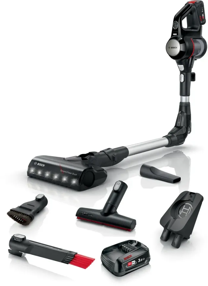 Bosch BCS712XXL Dikey Şarjlı Süpürge Unlimited 7 Siyah