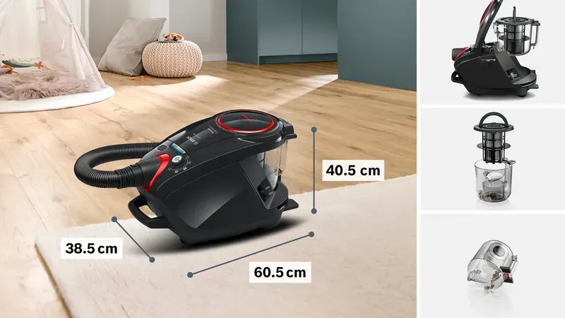 Bosch Serie 8 BGS7POW2 800 W Toz Torbasız Elektrikli Süpürge