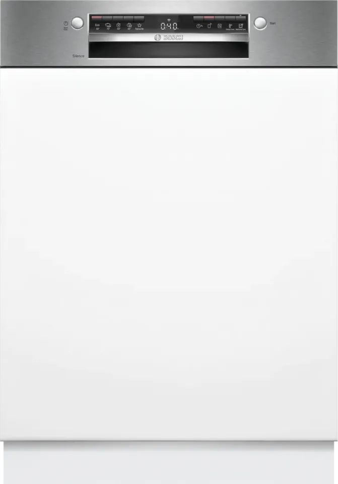 Serie 4 SMI4IKS50T Yarı Ankastre Bulaşık Makinesi 60 cm Paslanmaz çelik