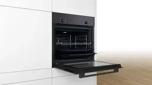 Serie 2  HBF512BB1T Ankastre Fırın 60 x 60 cm Siyah