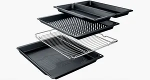 Serie 6 HJG852YT0T Ankastre Fırın 60 x 60 cm Mat siyah