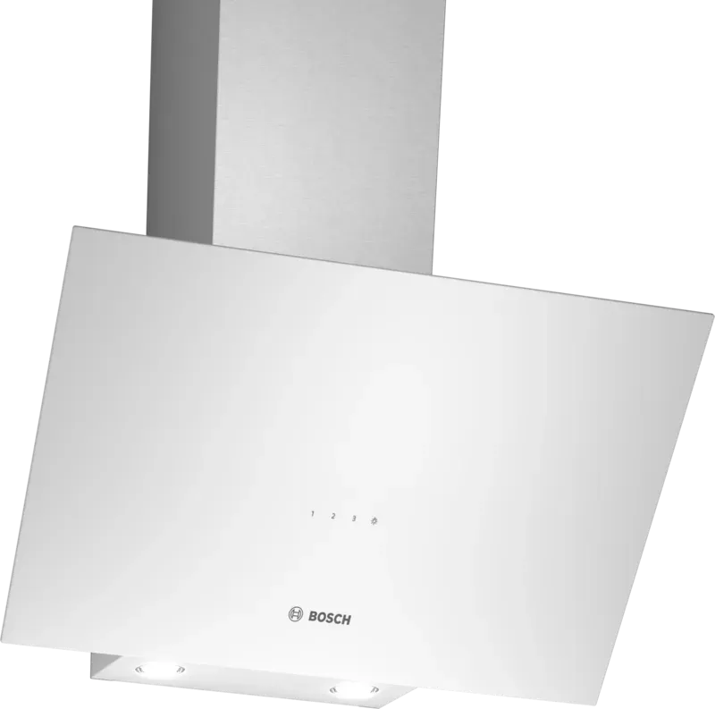 Serie 2 DWK64PJ20T Duvar Tipi Davlumbaz 60 cm Beyaz Cam Yüzey, Beyaz