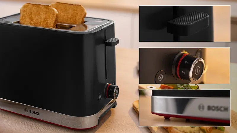 Ekmek TAT4M223 Kızartma Makinesi MyMoment Siyah