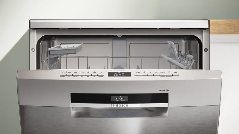 Serie 6 SMS6EKI63T Solo Bulaşık Makinesi 60 cm Paslanmaz çelik