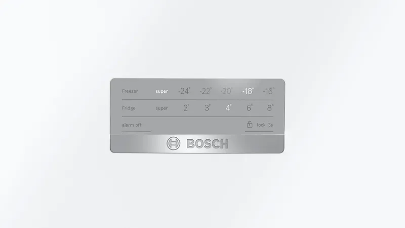 Serie 4 KDN76XWE1N Üstten Donduruculu Buzdolabı 186 x 75 cm Beyaz,