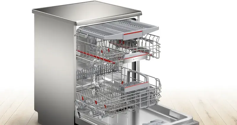 Serie 6 SMS6ECI83T Solo Bulaşık Makinesi 60 cm Kolay Temizlenebilir Inox
