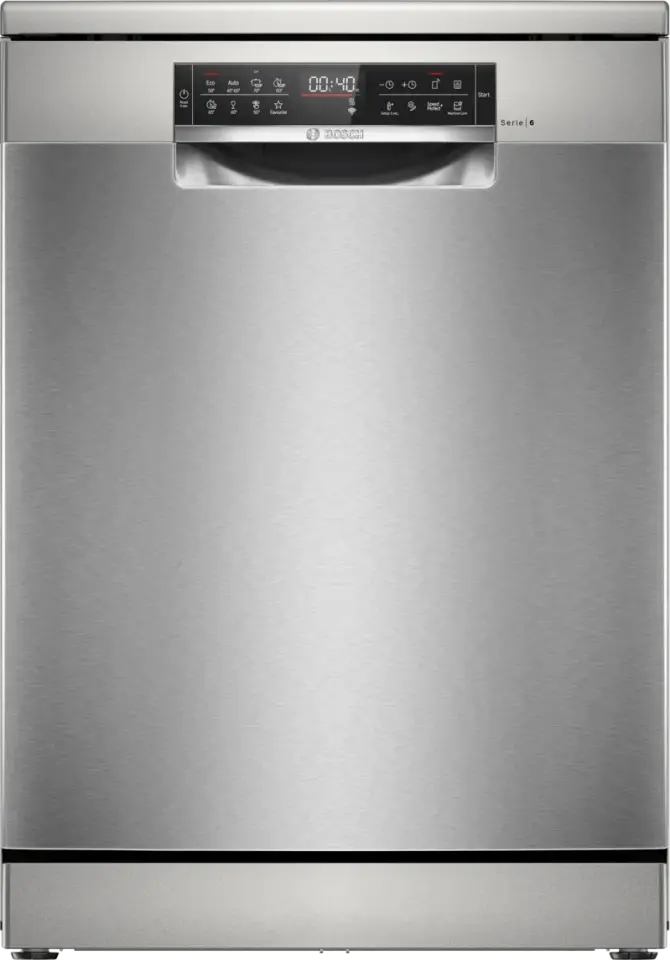 Serie 6 SMS6ECI83T Solo Bulaşık Makinesi 60 cm Kolay Temizlenebilir Inox