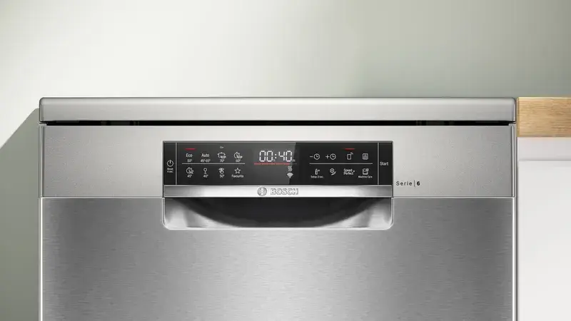 Serie 6 SMS6ECI83T Solo Bulaşık Makinesi 60 cm Kolay Temizlenebilir Inox