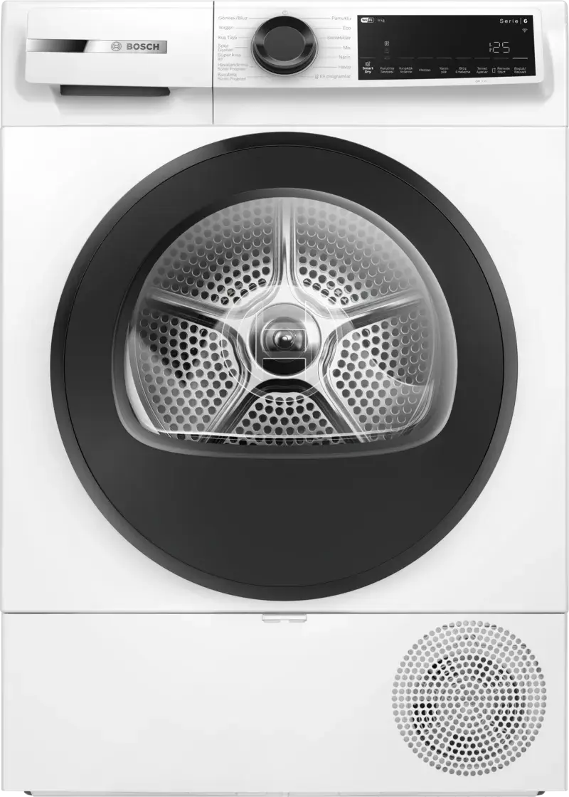 Serie 6 WQJ24200TR Isı Pompalı Kurutma Makinesi 9 kg
