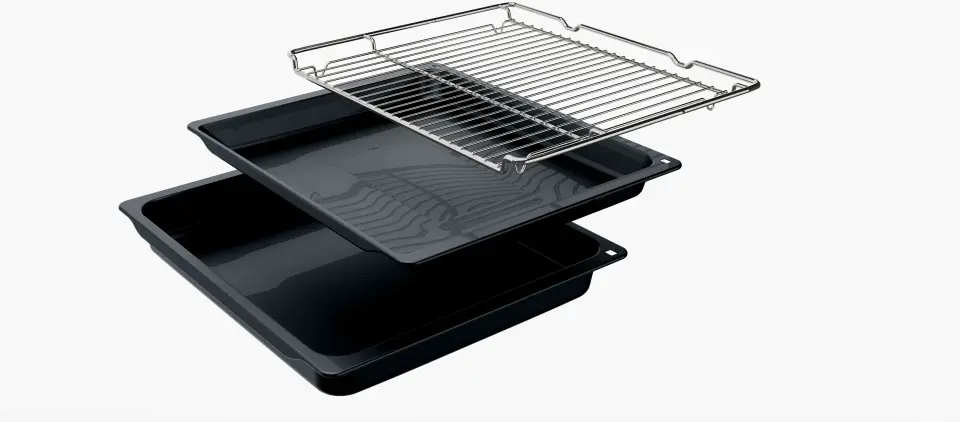 Serie 4 HUA717BR0T Buhar Destekli Ankastre Fırın 60 x 60 cm Inox