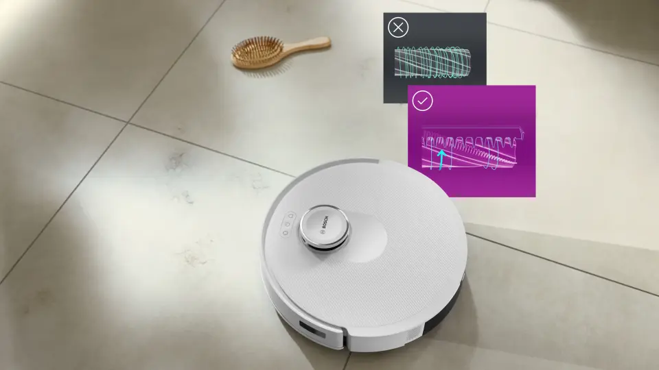 BCRD2W BOSCH Robot Süpürge Spotless Advanced +
