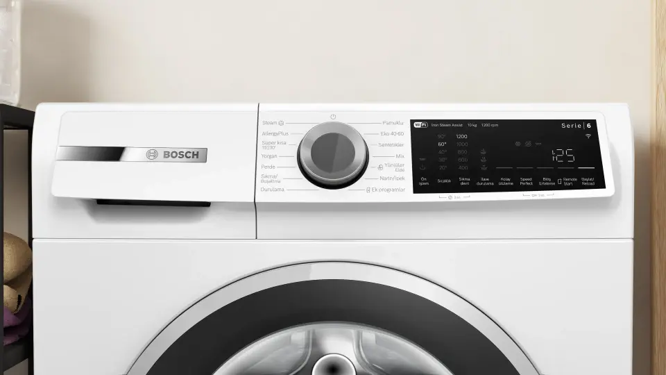 Serie 6 WGK252Z1TR Çamaşır Makinesi 10 kg maks. 1200 dev./dak.