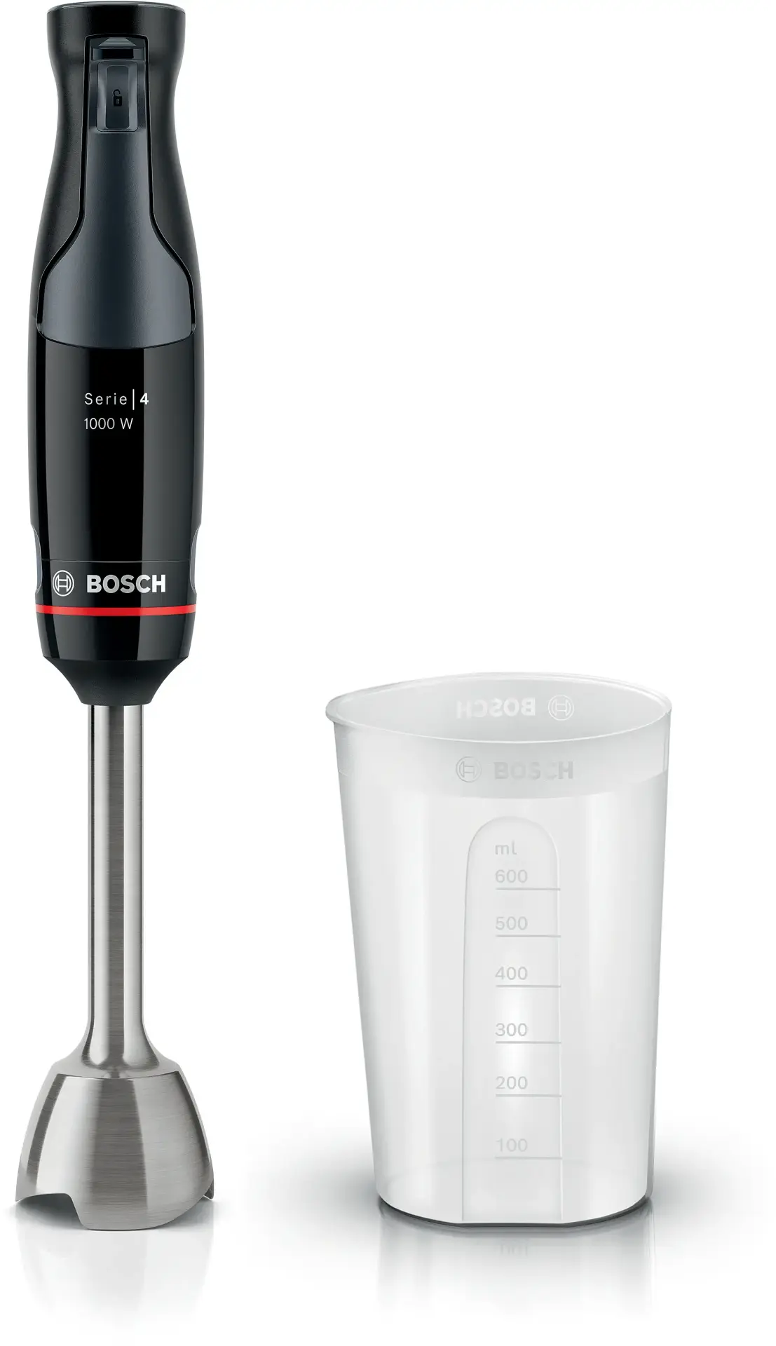 Serie 4 MSM4B610 El Blenderı ErgoMaster 1000 W Siyah, Antrasit