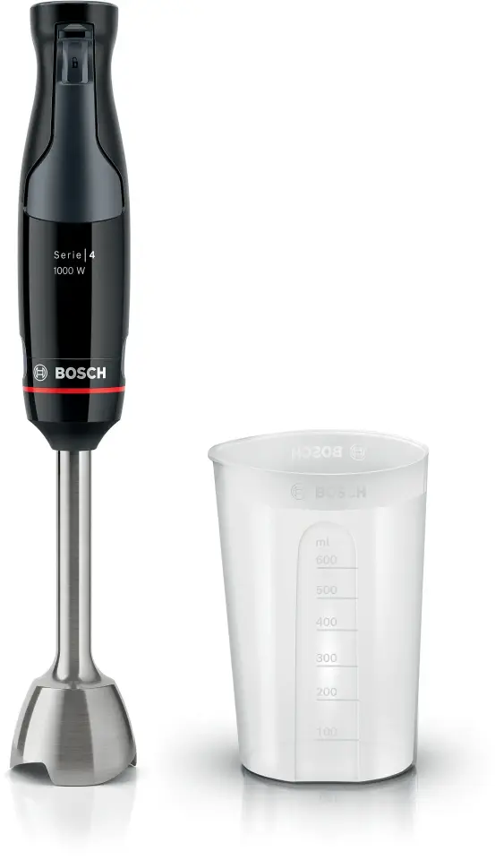 Serie 4 MSM4B610 El Blenderı ErgoMaster 1000 W Siyah, Antrasit